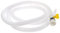 Ciieeo Tuyau Dévacuation Flexible De 2 M Collier De Serrage En Acier Inoxydable Pour Lave-linge Et Climatiseurs