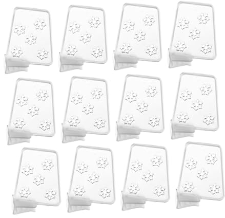 SEWOART 20pcs Fridge Door Divider Storage Clip Divider for Refrigerator Side Door Organization Plastic Fridge Partition Board for Food Classification