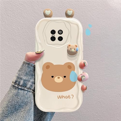 Custodia Cartone Animato 3D Compatibile con Huawei Mate 20 Pro Cover Silicone Antiurto Alla Moda