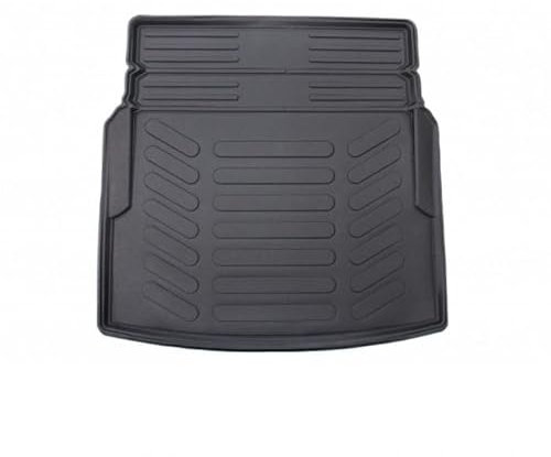 Trimak Passgenau 3D Kofferraumwanne Kompatibel mit Mercedes E Klasse W213 Limousune Kofferraummatte Schutzmatte Auto Zubehör Antirutschmatte Kantenschutz TPE Gummi Dauerhaft Schwarz