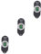 WOONEKY 3pcs Screw Finder Magnets Scanner Beam Finder Screw Detector Mini Tape Dispenser Magnet Nail Finder Detector Magnetic Finder Detector Black Plastic