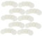 DRESSOOS Nachfüllpads Für Auto Und Zuhause Diffusorpad-set 150-teilig Duftdiffusorpad Fürs Auto