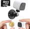 enjfeocy Mini Kamera,Minikamera,Überwachungskamera ohne WLAN,Überwachungskamera Innen mit 140 Grad Ansicht,32GB SD,90 Tage Standby,1080P Full HD,PIR Bewegungserkennung,Nachtsicht(weiß)