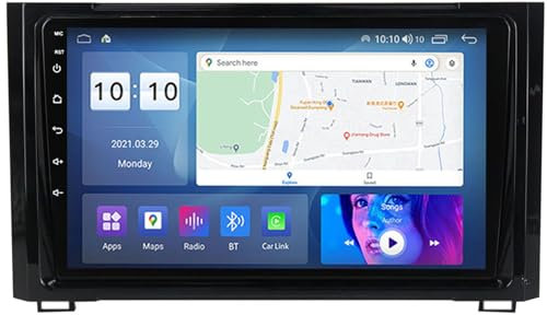 BUOZCHY Autoradio Touchscreen Android 12.0 per S-Equoia 2014-2018 Navigazione satellitare GPS 9'' Touchscreen Lettore Dvd multimediale Ricevitore FM BT Tracker con 4G 5G WiFi SWC DSP Carplay M100S