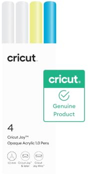 Cricut Joy Lot de 4 stylos à encre gel acrylique 1,0 mm