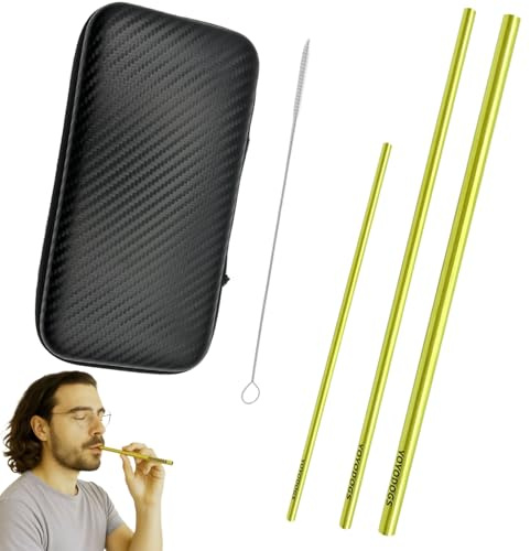 YOYODOGS Vocal Training and Healing Aid Tool,Sing Straw Voice Vocal Trainer Metal Therapy Tool(Vocal Training-F)