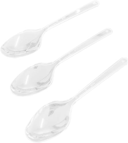 100 cucchiai in plastica riutilizzabili da 18 cm