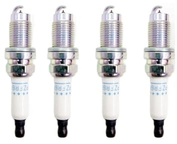 Zündkerzen 4 Stück Platin-Zündkerzen PZFR6R 5758 für Audi Golf Mk6 1.4 TSI für Skoda Seat 101905626