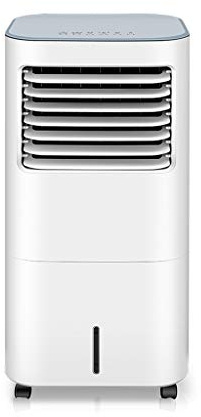 Climatizzatore Portatile Bianco Climatizzatore Mobile per Camere Uffici Fino a 30 mq Oscillante 60° Timer 7h Serbatoio Acqua 10 Litri