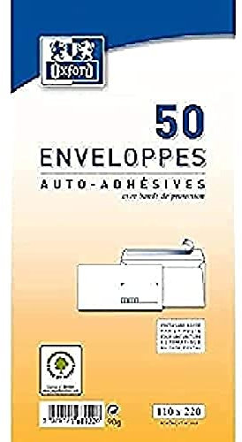 50 Enveloppes 110X220 Precasee