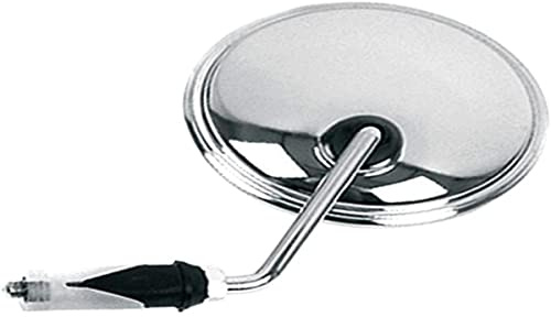 Vicma mirror round handle 105 mm, Silver