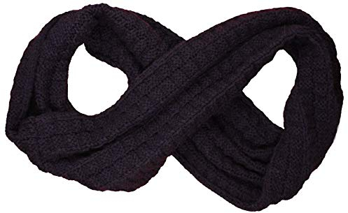 Leuchtfeuer Loopschal Alpaka uni, 25 x 70 cm, bordeaux