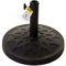 Marko Outdoor 12KG Parasol Base Heavy Duty Cast Iron Effect Umbrella Patio Sunshade Garden Holder (Monument)