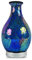Aroma Haven S1 Essential Oil Diffuser Electric | 120ml Mosaic Ultrasonic Scent Ceramic Diffusers | Aromatherapy, Home Decor Office | LED 7 Colour Lights, Auto Shut-Off, Air Humidifier (Round Blue)