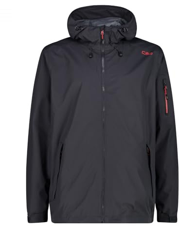 CMP Herren Herrenjacke mit Fester Kapuze Coat