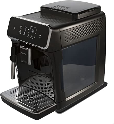 Acryl Gleitbrett | schwarz | 32x25cm für Philips Kaffeevollautomaten Serie 800 | 1200 | 2200 | 3000 | 3100 | 3200 | 4300 | 5000 | 5400 hochwertige Teflongleiter für müheloses Verschieben