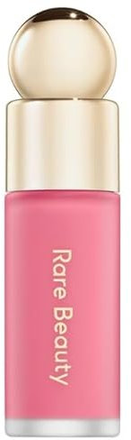 RARE BEAUTY Original Soft Pinch Dewy Liquid Blush – Mini-Blush-Flüssigkeit | 3,2 ml | VEGANO | by BELLA | Happy (Mini-Größe), 3,2 ml (1er-Pack)