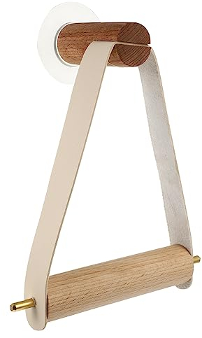 Uonlytech Toilettenpapierhalter zum Aufhängen und Kupfer mit Einfachem Installationssystem und Platzsparendem Design für Bad und Küche