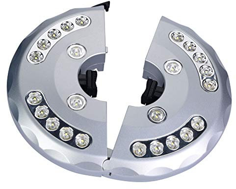 Lámpara de Sombrilla de Patio, Luz de Sombrilla de Patio, Luz de Camping con 24 LED para Sombrillas de Patio, Tiendas de Campaña, Uso Al Aire Libre, Luces de Sombrilla de Patio