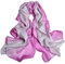 SNUG STAR Baumwolle Seidenschal Elegante Weiche Wraps Farbton Schals für Frauen (Verlauf - Rosenlila)