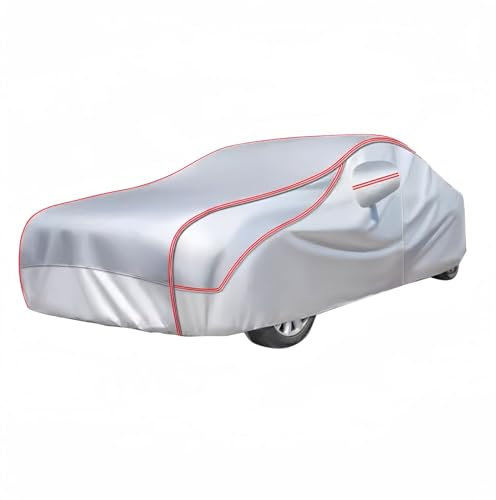 Autoabdeckung für Seat Leon | wasserdichte Allwetter-Autoplane für Schnee, Regen, Staub, Hagelschutz, universeller Schutz, Karosserieabdeckungen