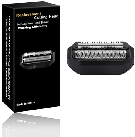 Shaver heads Replacement Blade Compatible with MANSCAPED The Handyman Replacement Blade，Long-Hair Leveler & Foil Blades