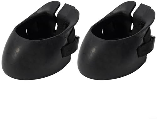 EpheyFIF Hufschuhe aus Gummi, rutschfest, Schutzschuhe, Hufschutz für Hufschutz und Wunderholung, 2 Stück (L)