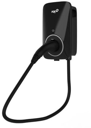FoxESS 22kW Wallbox 3-phasig (WiFi) mit 6m Kabel, Stecker Typ2
