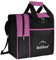 BALIKEN Bowlingballtasche mit gepolstertem Ballhalter, die Bowlingtasche passt für 1 Bowlingbälle und ein Paar Herrenschuhe in Größe 13 (Rosa)