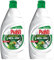 dr.Prakti Líquido Lavavajillas Manos Menta + Kiwi, no irrita la piel, concentrado y eficaz, 650 ml (Paquete de 2)