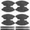 Fruusv Car Door Handle Protector, 8-Pack Cars Door Stickers, Black Automotive Exterior Accessories, Scratch-Resistant Protective Shield Guard, Ideal for Truck, Pickup