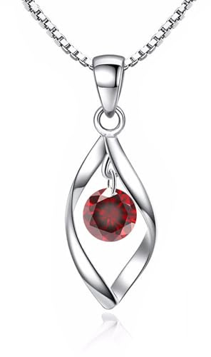 Zolkamery Femme Parure de Bijoux Argent Fin 925 avec Zirocon Cubique 5A Blanc, Ensemble de Boucles d'oreilles + Collier en Forme Tordue pour Femme Fille, Chaîne Pendentif Argent Hypoallergénique