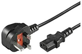 MicroConnect PE090420 2 m BS 1363 Black C13 Power Cable – Power Cable (2 m, Male/Female Coupler; BS 1363; C13 coupler; Black)