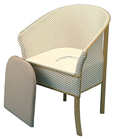 Basketweave Commode Chair [Personal Care]