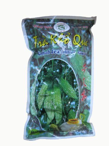 VINH TIEN - Bittermelonen Tee (Stückchen), (1 X 80 GR) | Bitter Gourd Tea (Trà Khổ Qua) – natürlicher Kräutertee, wiederverschließbare Packung