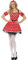 Smiffys Costume sexy de souris, avec robe, manchettes et serre-tête oreilles de souris