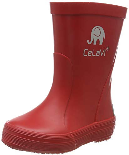 CeLaVi Gummistiefel, Stivali di Gomma, Rosso (Red 050), 29 EU