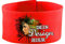 größenverstellbare Armbinde/Mediaband bedruckt mit IHREM INDIVIDUELLEM TEXT (SENIOR 25-36 cm) (Farbe rot)