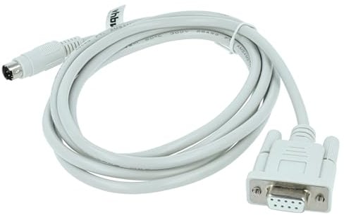 vhbw Programmierkabel RS-232 kompatibel mit Mitsubishi MELSEC Q-Serie
