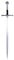 Espada Medieval de 104 Cm