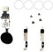 Meefix Home Button Key Fingerabdruck Reparatur Reparatur Reparatur Fixed Kits Set Ersatz für iPhone 7/7 Plus und iPhone 8/8 Plus schwarz