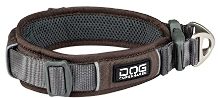 DOG Copenhagen Hundehalsband V2 Urban Explorer Collar Mocca Größe XS