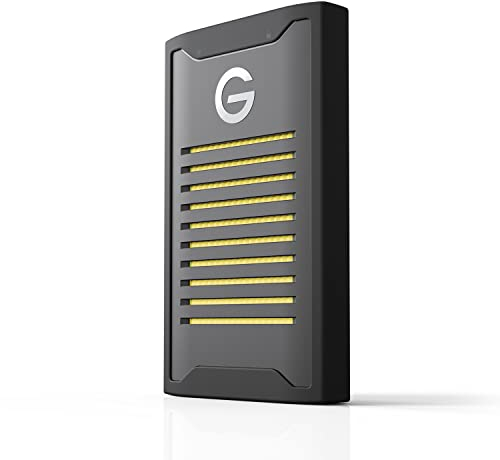 SanDisk Professional 1TB G-DRIVE ArmorLock SSD, Encrypted NVMe Solid State Drive, 1000MB/s, USB-C (10Gbps), High-Level Security, Simple App Unlock, Ultra-Rugged