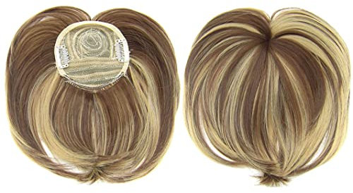 Faringoto Haarclip in Pony Für Frauen Unsichtbares Toupet Dünner Werdendes Haar Verlängerungen Perücke Haarteil Dickes Oberhaar