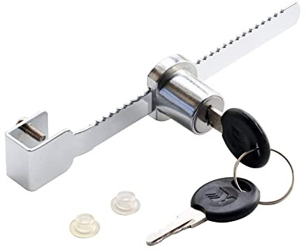 Vitrinen Schloss Glas TüR Ratschen Schloss Glas Schrank Schloss mit 2 SchlüSseln