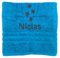 Pfoten Personalisiertes Handtuch mit Namen Schön gestickter Name Handbadetuch 100% Baumwollhandtuch Personalized Custom Towel with Name (140 x 70 cm, Pfoten)