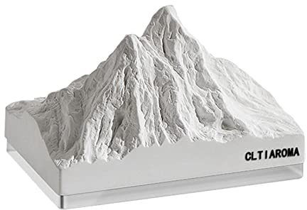 LOVIVER Mountain Shape Essential Oil Diffuser Stone Ornaments Gypsum Aroma Freshener Fragrance Diffusing Stone for Home Desk Closet Bathroom
