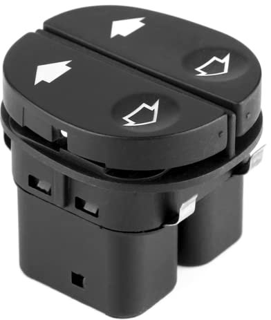 Interruptor del Elevalunas Eléctrico, 96FG14529BC Botón del Interruptor de Control del Elevalunas Eléctrico del Coche para Ka Fusion