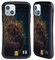 Head Case Designs Galassia Pelle di Camaleonte Pattern Cover Ibrida Compatibile con Apple iPhone 14
