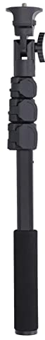 Monopode 34 Pouces, Perche Télescopique à 4 Sections Extensible pour Tous Les Appareils Photo Numériques, DSLR, sans Miroir, Appareils Photo Compacts